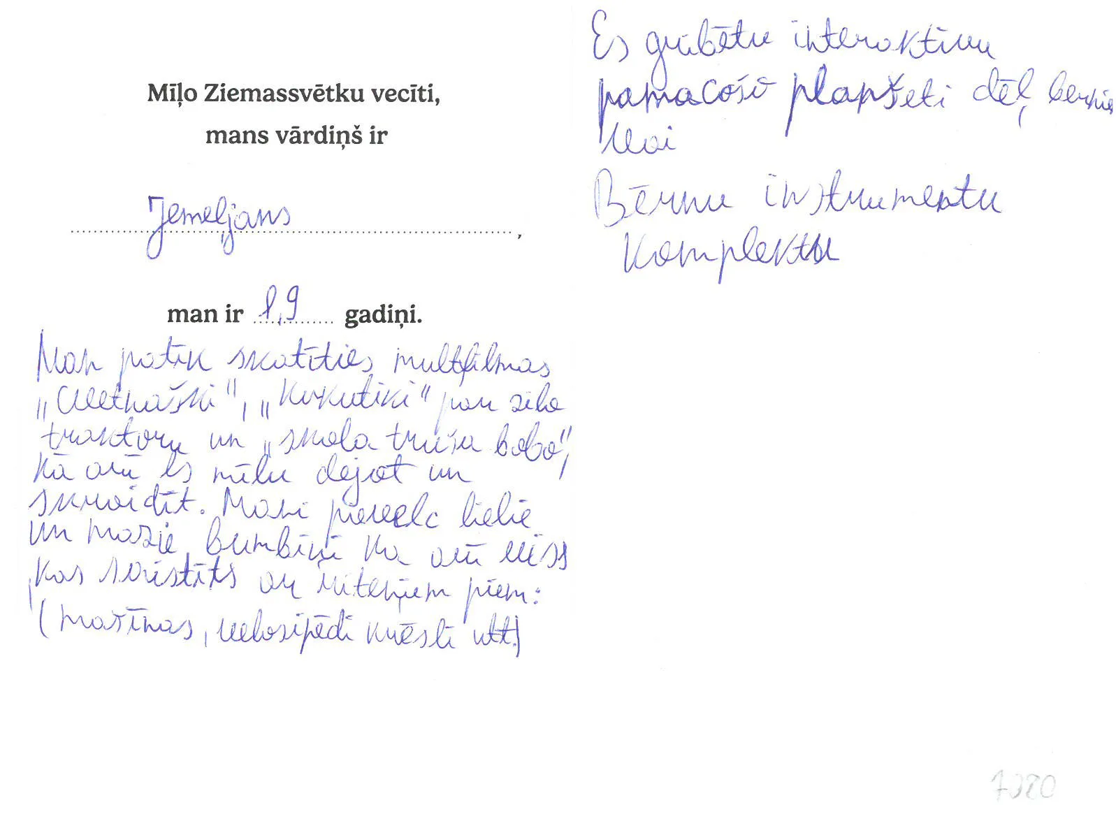 Jemeļjans sapņo par bērnu izglītojošo planšeti