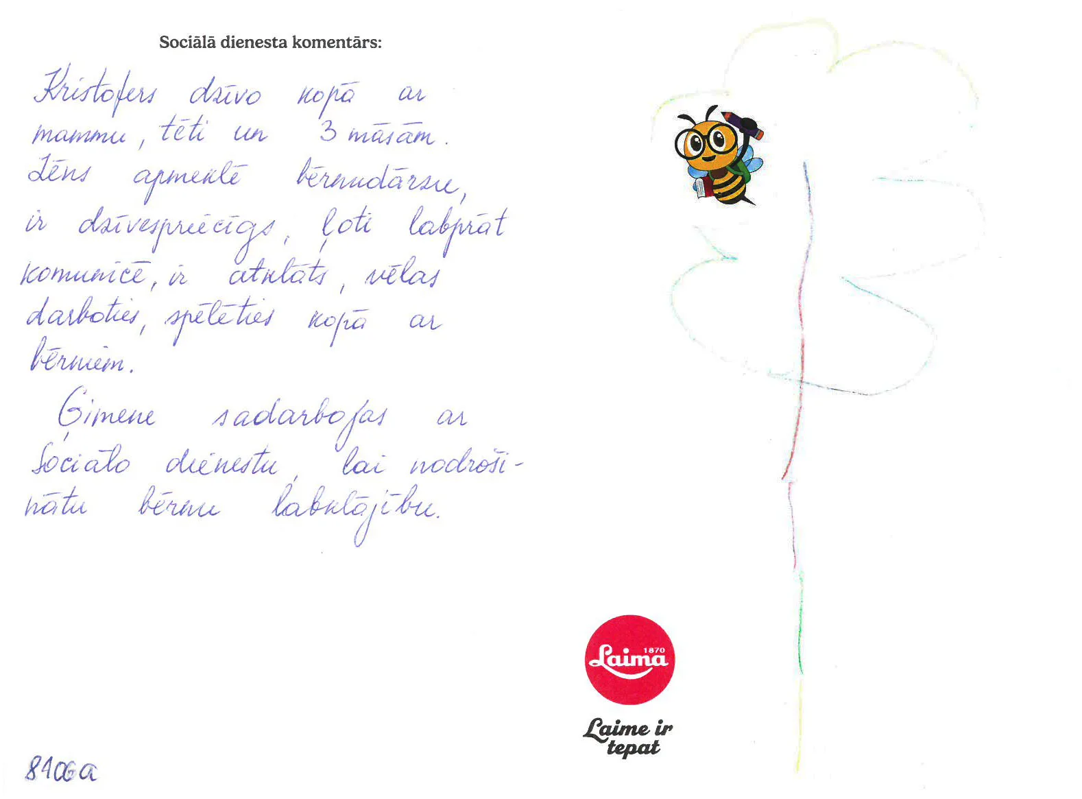 Kristofers vēlas ziemas apģērbu- gan kombinezonu, gan zābakus