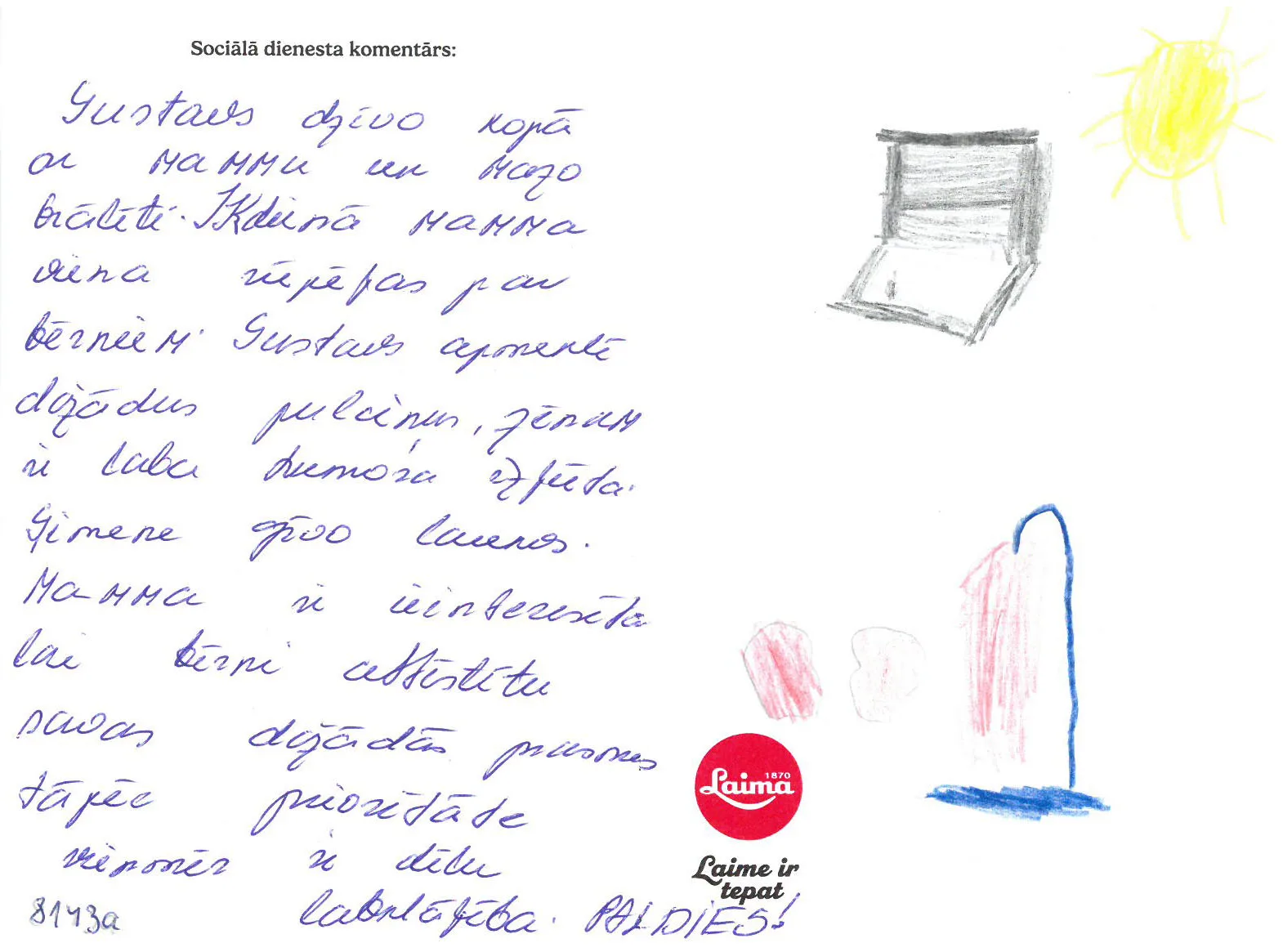 Gustavs sapņo par dators