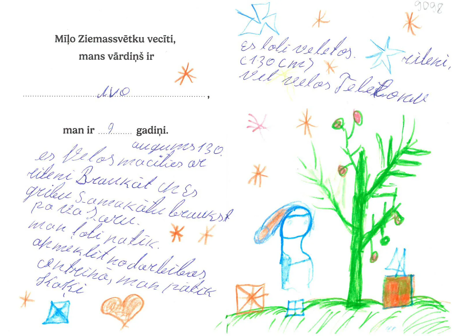 Ivo sapņo par riteni vai telefonu. Priecāsies arī par dāvanu karti.